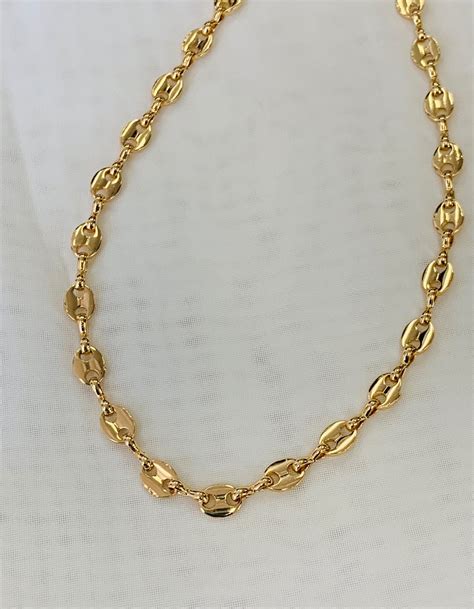 gucci link chain with pendant